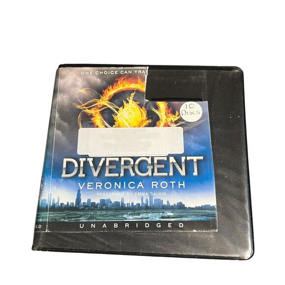Divergent & Insurgent Set - Veronica Roth Unabridged Audiobook COMPLETE CD Lot - Picture 2 of 9